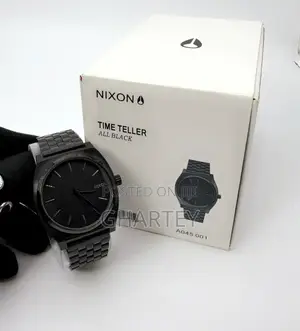 Nixon Time Teller Analog Business Wristwatch || in Black