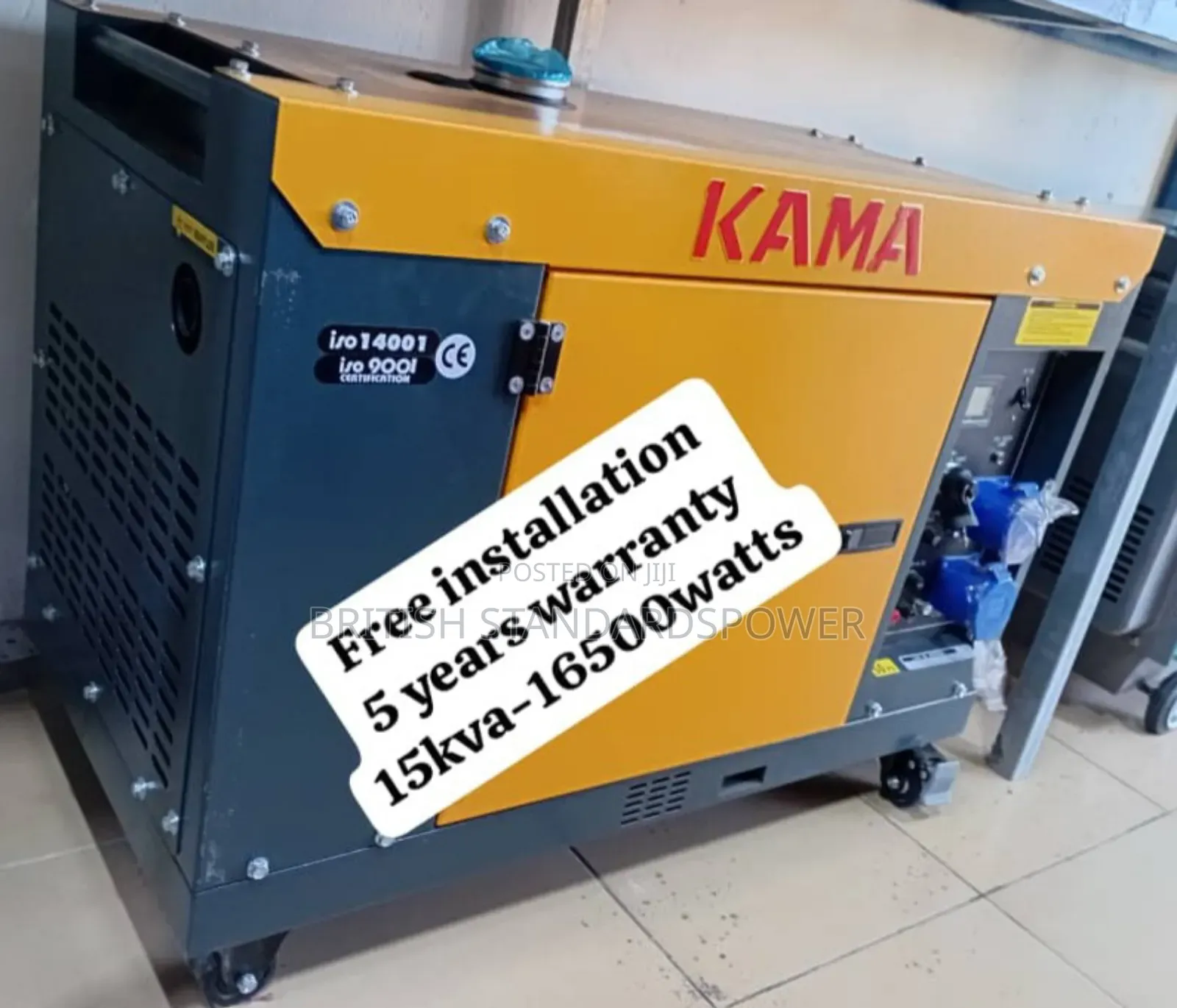 Emergency Power Supply 15kva Diesel Generator