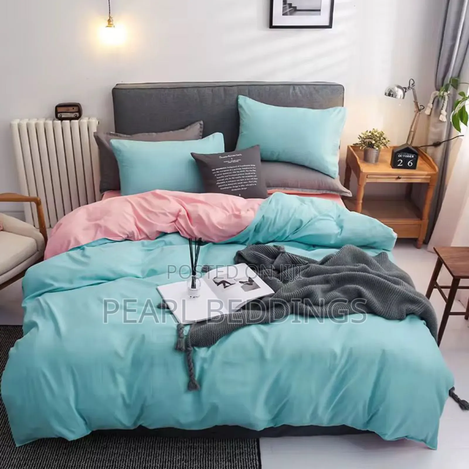 7pcs Luxurious Quality Cotton Duvet Available in Plain Color