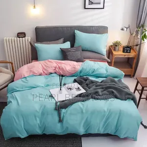 7pcs Luxurious Quality Cotton Duvet Available in Plain Color