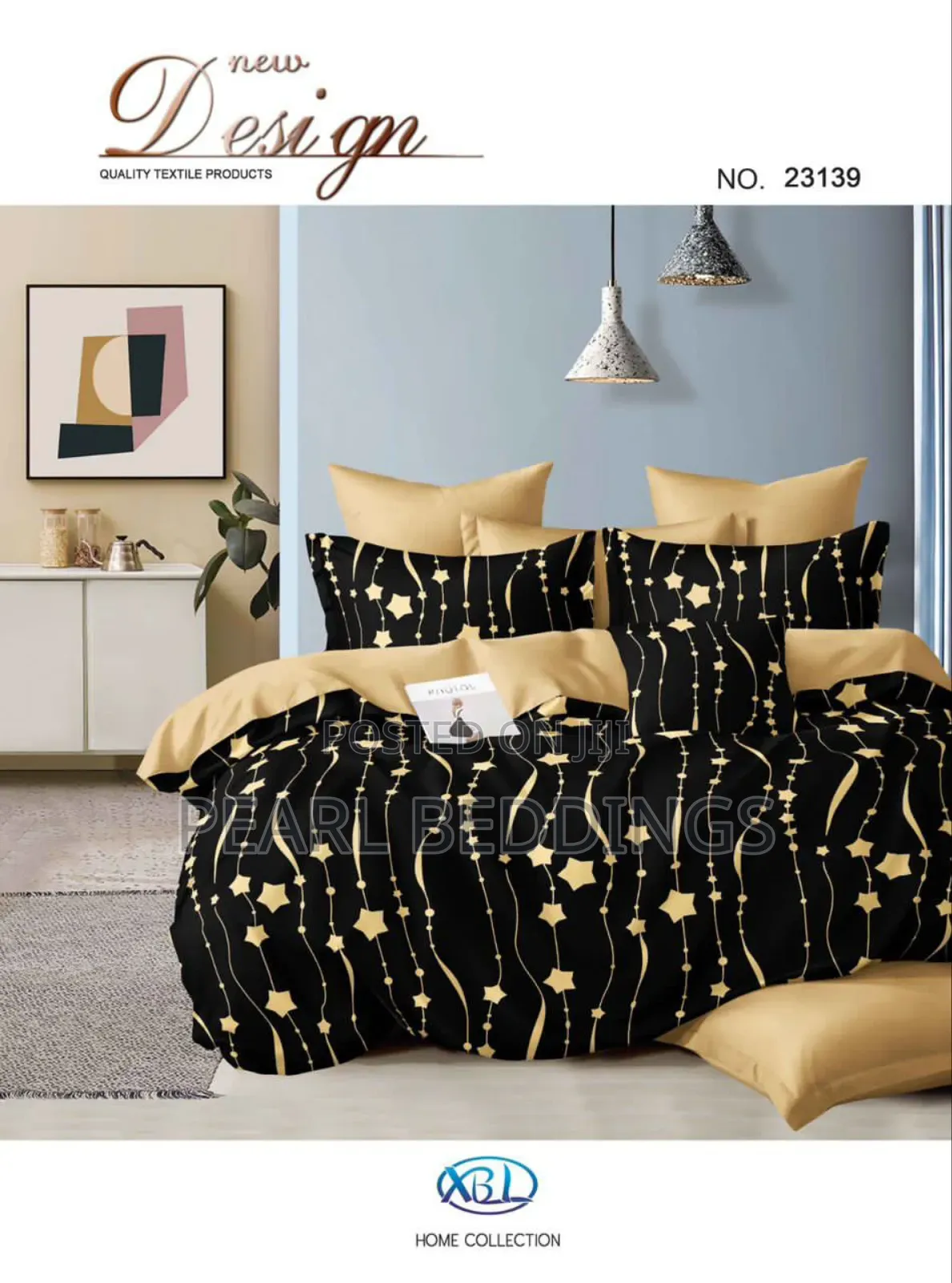 Premium Luxurious 5pcs Quality 100%Cotton Bedsheet Available