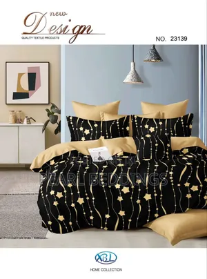 Premium Luxurious 5pcs Quality 100%Cotton Bedsheet Available