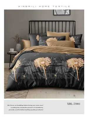 Premium Luxurious 5pcs Quality 100%Cotton Bedsheet Available