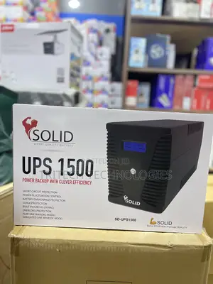 1500va (1.5kva) Solid Ups With (Automatic Voltage Regulator,
