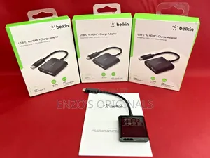 Usb-C to Hdmi + Pd Charging Belkin Brand Type-C to Hdmi