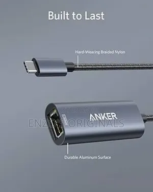 Usb-C to Lan Network Rj45 Gigabit Ethernet Adapter Anker Brand