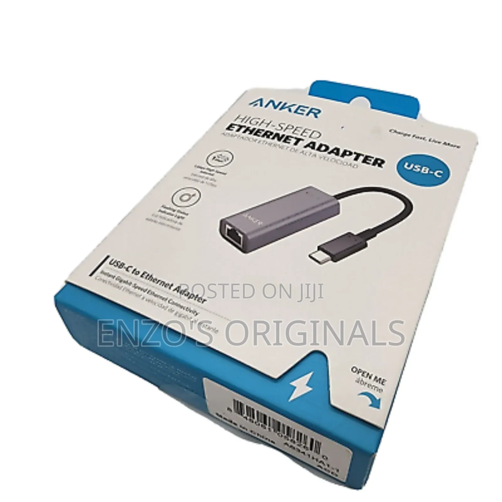 Usb-C to Lan Network Rj45 Gigabit Ethernet Adapter Anker Brand