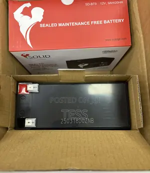 Solid Ups Battery Lead Acid 12v 9ah