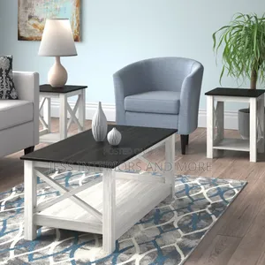 Coffee Table Set With Two Side Tables