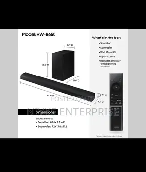 Samsung Hw-b650 3.1ch Soundbar