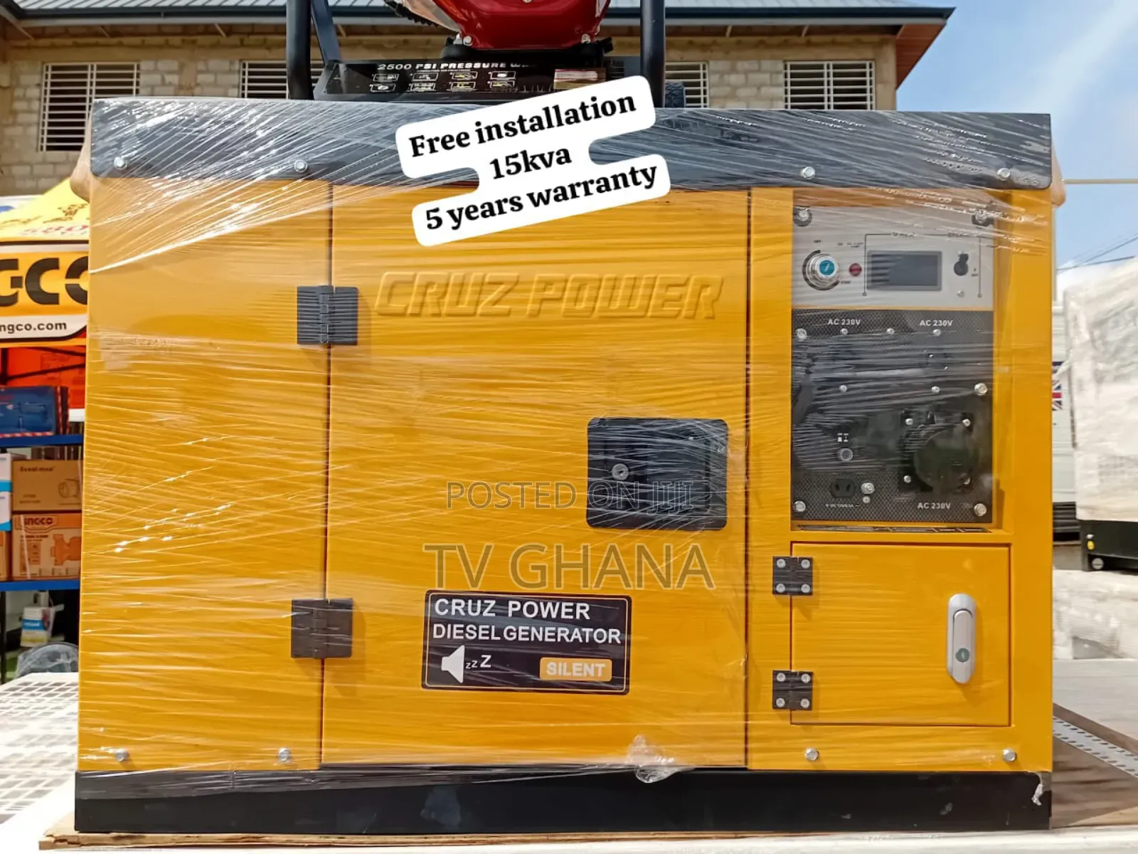 Ultratower 15kva 16500watt Cruz Power 15kva Diesel