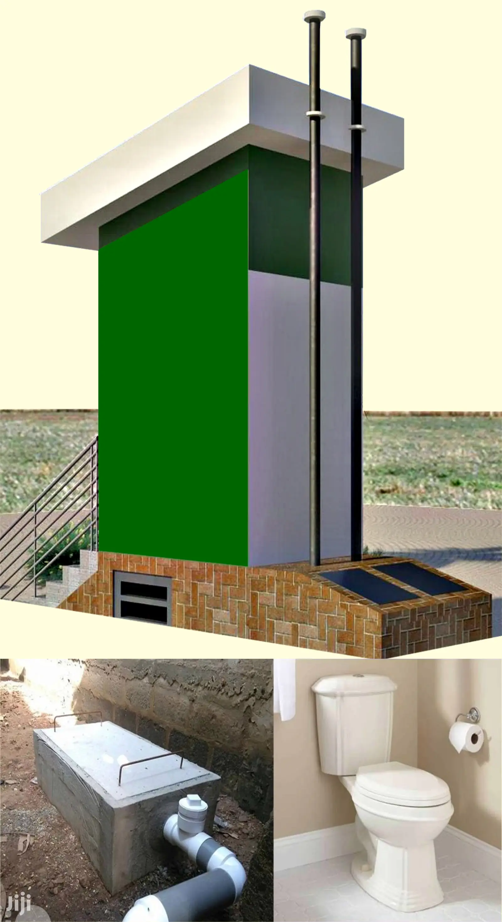 Bio Digester Toilet Construction With Easy Payment Plan