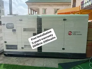 Waterproofing 200kva Silent Perkins Diesel Generator