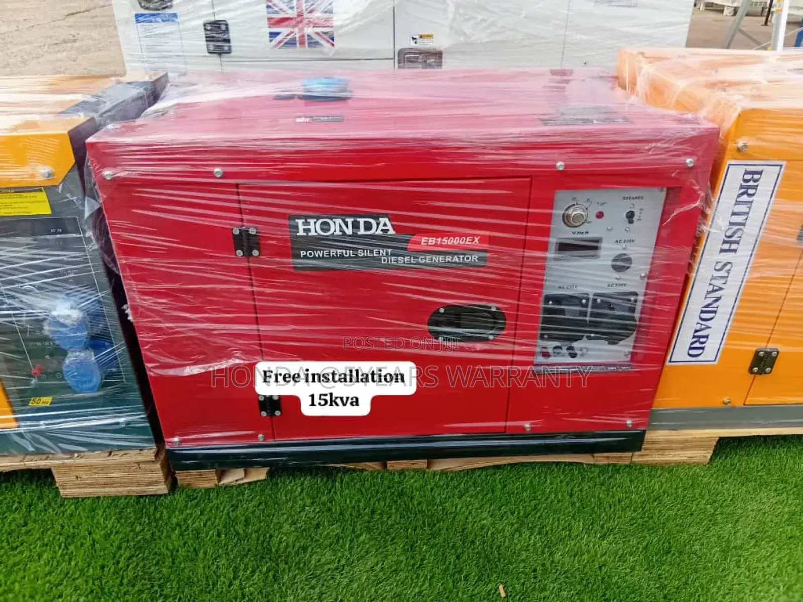 Majesty Light Honda 15kva 16500watt Diesel Generator