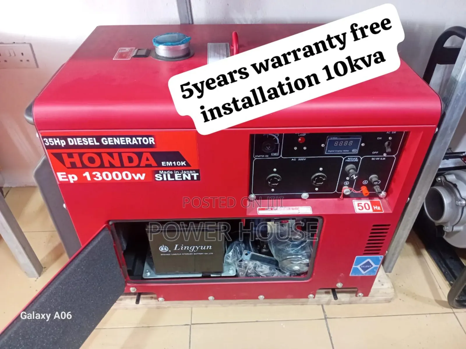 Majestic Volt  Honda Diesel 13000watts 10kva Diesel 10kva