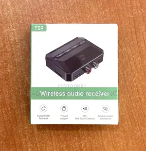 NFC Bluetooth 5.3 Audio Receiver Aux Rca Usb Adapter + Mic