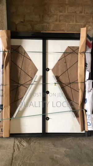 Elegant Double Cement Board Security Door