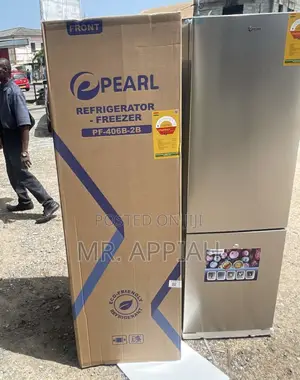 Shop Authentic Pearl Pf 406b-2b 2 Door Electric Fridge.