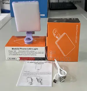 Vl-60bl Mobile Phone Led Light Rechargeable