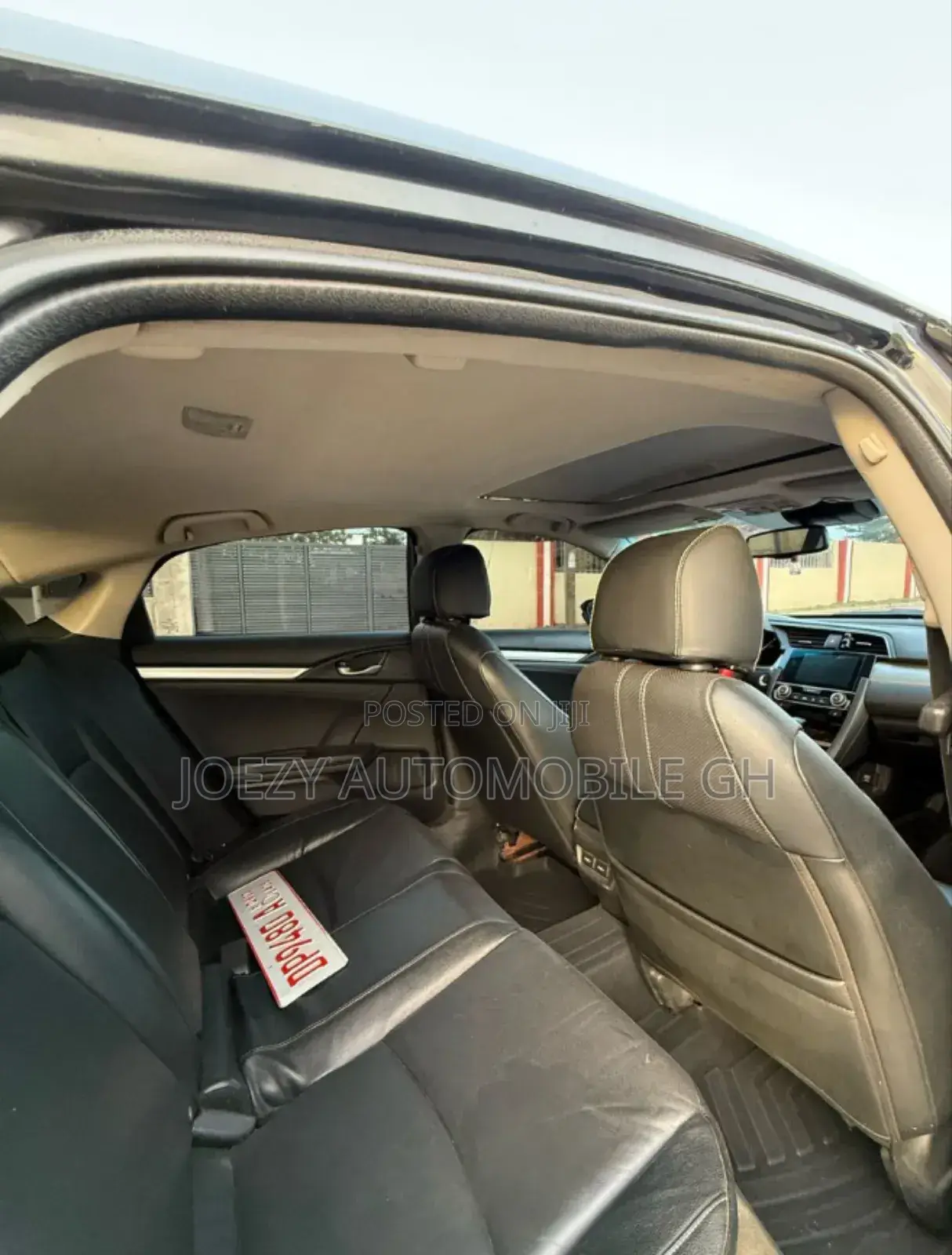 Honda Civic Touring 4dr Sedan (1.5L 4cyl) 2017 Black