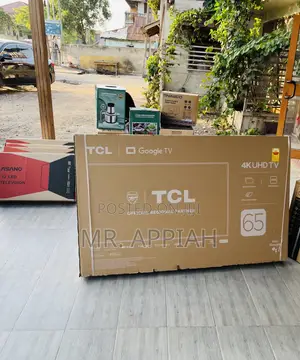 Top Notch TCL 65p635 65 Inches Uhd Google Smart Android Tv.