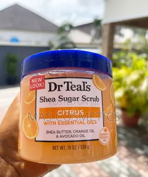 Dr Teals Sugar Scrub Citrus Essential Oils With Vitamin C