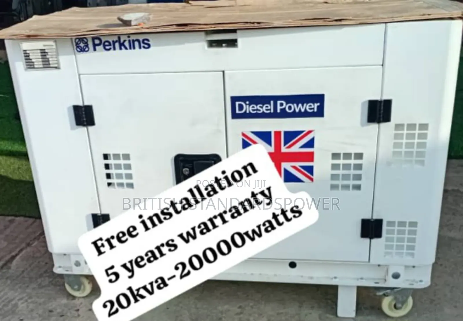 Output Capacity 20kva Silent Diesel Generator Silent
