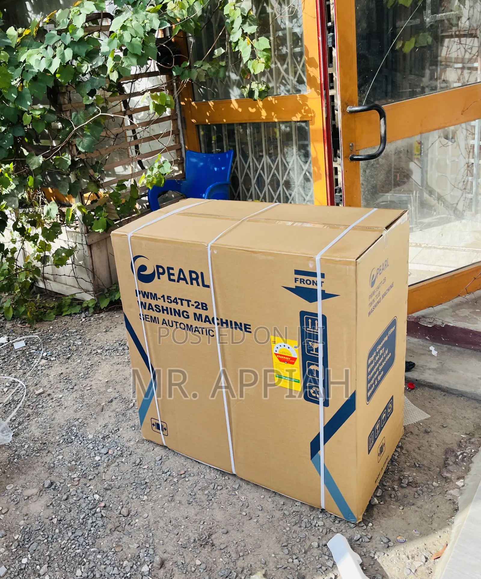 Lovely Pearl 15kg Spin Dry Transparent Lid Washing Machine.