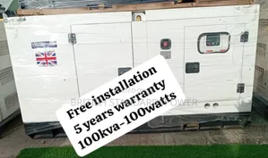 Perkins 100kva Silent Diesel Generator Set Perkins