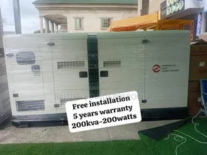 Elite and 200kva Silent Diesel Generator 200kva