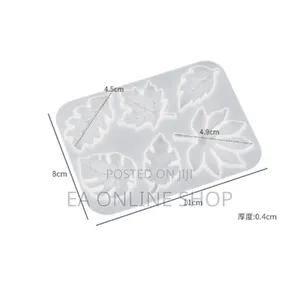 Leaf Flowers Pendent Earring Silicone Molds for Epoxy Resin