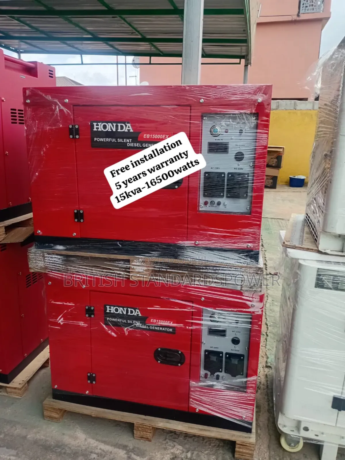 Topmost Quality 15kva Honda Diesel Generator Set Honda