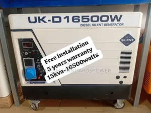Supercharged 15kva Silent Diesel Generator Set 15kva