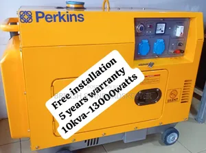 High Capacity Rating 10kva Diesel Generator