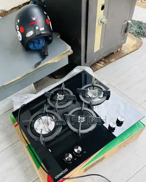 Brand New Kenwood 60cm Glass Screen 4 Gas Hob(Black).
