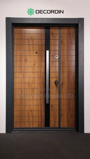 Wooden Finish Security Door