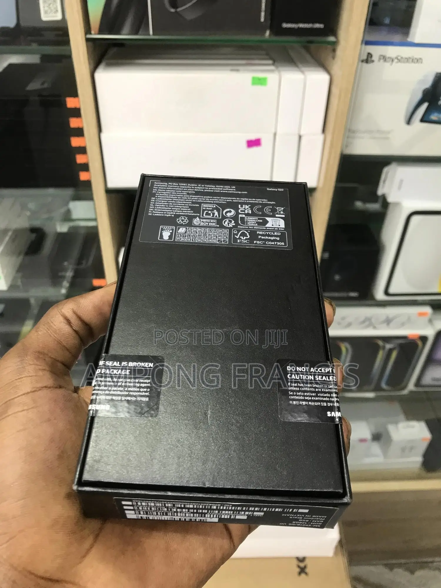 New Samsung Galaxy S22 5G 128 GB Black