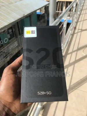 New Samsung Galaxy S20+ 128 GB Black