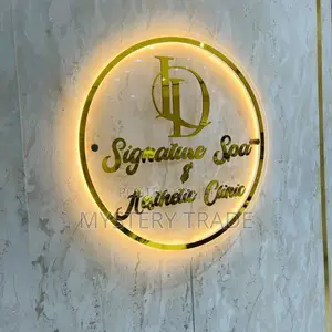 Indoor Backlit Signage for Ld Spa