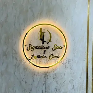Indoor Backlit Signage for Ld Spa