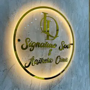 Indoor Backlit Signage for Ld Spa