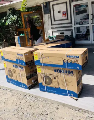 Super Good Fast Bruhm 1.5 Horsepower Split White Ac