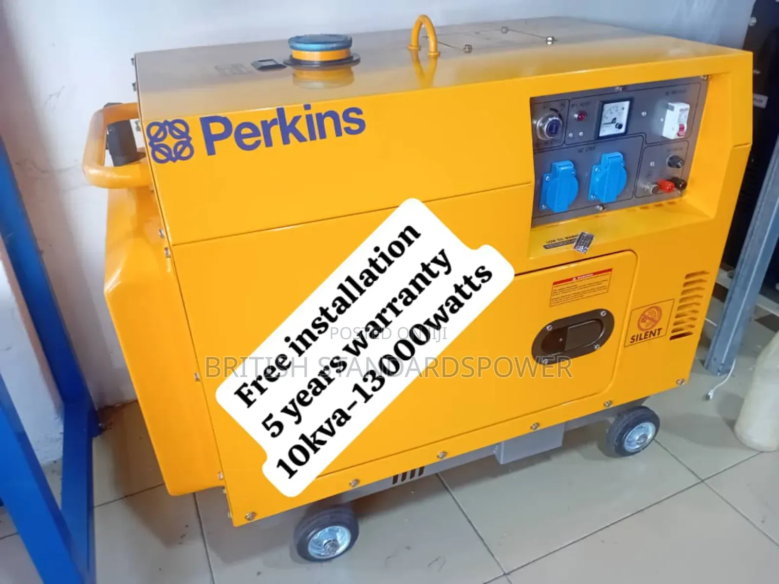 10kva Perkins Seamless Power Diesel Generator Perkins
