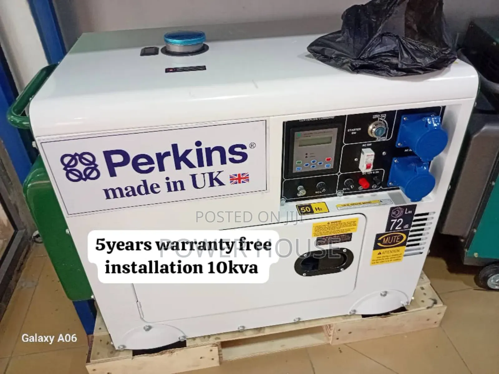 Legacy Unit Perkins Generator Diesel 10kva Diesel 10kva