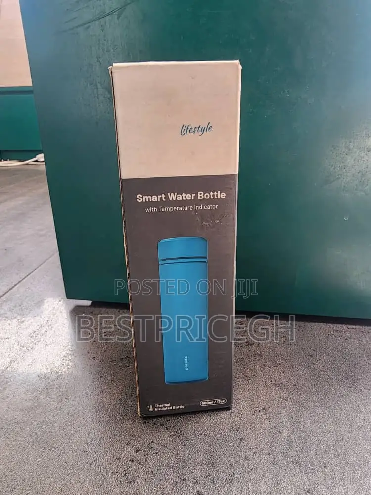 Smart Water Bottle With Temperature Indicator
