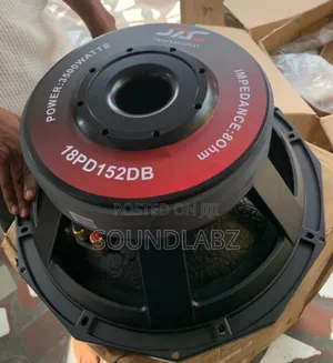 18inches Double Magnet 3500watt Pair Of Jac Naked Speakers
