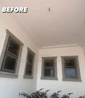 Window Glass and Floor Cleaning