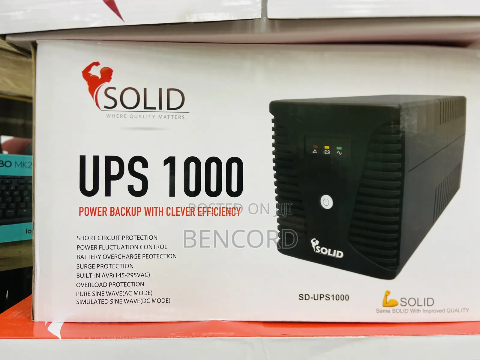 Solid Ups 1000va 600w(Sd-Ups1000)