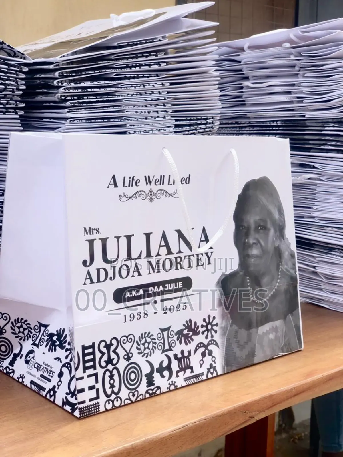 Laminated Paper Bags (Funeral)