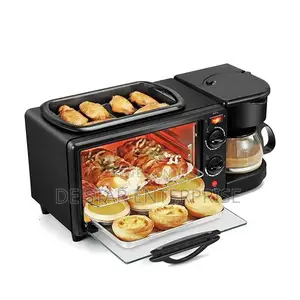 3 in 1 Breakfast Maker Oven for Frying Toasting
